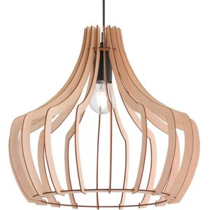 Reality Leuchten Wood - houten hanglamp in lamellen ontwerp