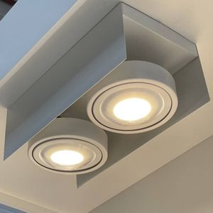 MEGATRON Cardano LED plafondspot 2-lamps wit