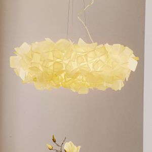 Slamp Clizia hanglamp, Ø 78 cm, wit