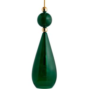 EBB & FLOW Smykke L Hanglamp goud klimop groen