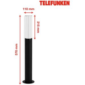 Telefunken Bristol LED tuinpadverlichting, 57 cm