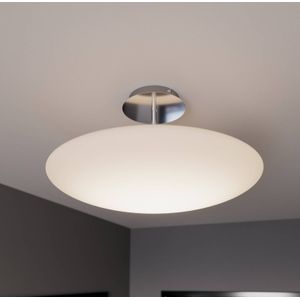 Lindby LED opaalglas plafondlamp Gunda in wit