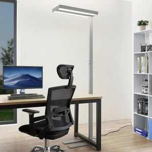 Arcchio LED vloerlamp Logan Pro, zilver, sensor, dimbaar