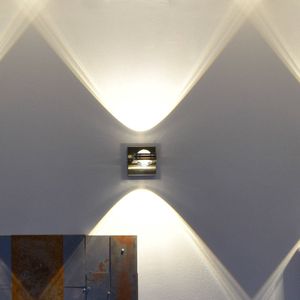 Q-Smart-Home Stuurbare LED wandlamp Fisheye, afstandsbediening