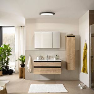 Schöner Wohnen Flat LED badkamer plafondlamp Ø 40 cm