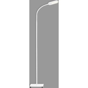 Briloner LED vloerlamp Office Step, wit, dimbaar, CCT