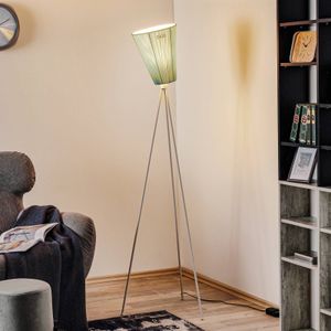 Northern Oslo Wood vloerlamp wit/lichtblauw