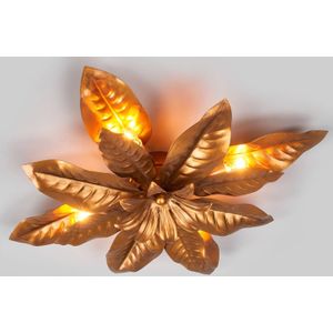 Kögl Weergaloos mooie plafondlamp FLEURIA - goudkleurig