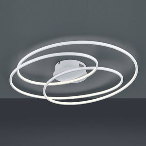 Trio Lighting LED plafondlamp Gale, 80 cm, mat wit