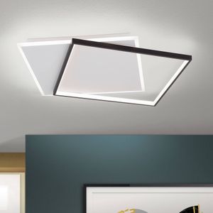 ORION LED plafondlamp Emanuel, wit/zwart