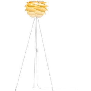 UMAGE Carmina Mini vloerlamp geel/tripod wit