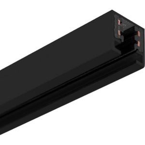 Molto Luce 2-fase stroomrail Volare, zwart, 100 cm