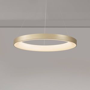 Mantra Iluminación Hanglamp Niseko II, afstandsbediening, Ø 50cm goudkleurig