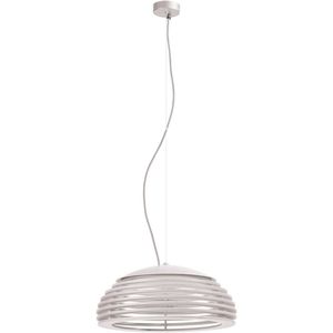 Eco-Light Twist hanglamp, beuken, wit, 120 cm
