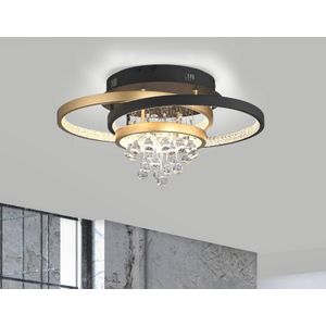 Paul Neuhaus LED plafondlamp Rotazo, glas, CCT, dimbaar