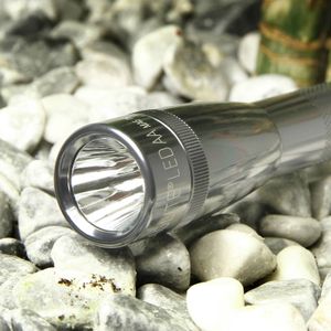 Maglite LED zaklamp Mini, 2 Cell AA, holster, grijs