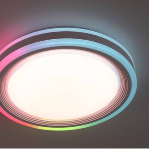 JUST LIGHT. LED plafondlamp Spheric, CCT, RGB, Ø 40cm