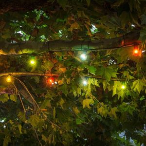 Konstsmide Christmas LED lichtketting biergarten uitbreiding, kleurrijk
