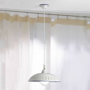 Ceramiche Witte hanglamp SFILATA van keramiek