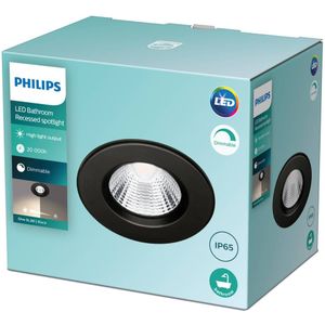Philips Dive badkamer inbouwspot -  zwart - 5 W - 1 pack