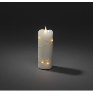 Konstsmide Christmas LED waskaars crème lichtkleur amber 12,7 cm