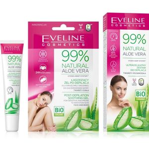 Eveline Cosmetics 99% Aloë Vera Ultra-Delicate Cream For Depilaton Face And Chin 20ml.*