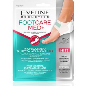 Eveline Cosmetics Foot Care Med+ Professional Exfoliating Mask 2stuks.