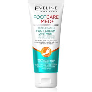 Eveline Cosmetics Foot Care Med+ Foot Cream-Ointment For Very Dry Callous And Cracked Skin 100ml.