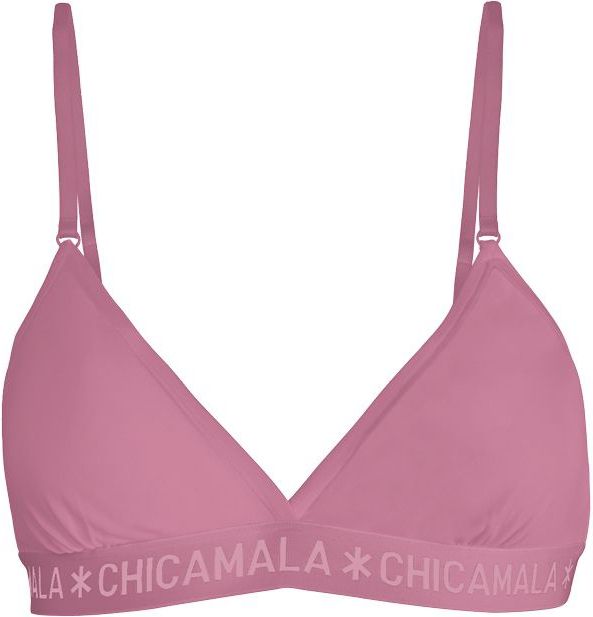 Meisjes 1-pack Triangle Top Effen