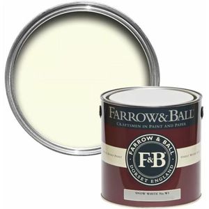 Farrow & Ball Modern Emulsion Snow White No. W1 - 5L
