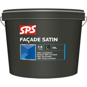 SPS Façade Satin Muurverf - Op Kleur Gemengd - 4L