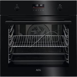 AEG B55PV2161B - Heteluchtoven met Stoomondersteuning - Pyrolyse - 72 liter - Temperatuursensor - Zwart