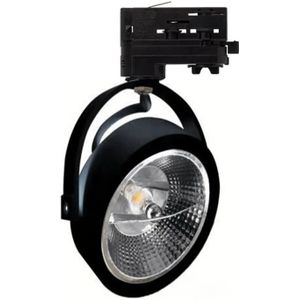 ELP 3-fase LED Railarmatuur GU10 Zwart IP22