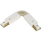 Flexibele Connector - Wit - 1-fase Rail