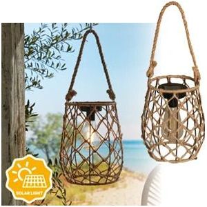 Luxform | Solar 1x Sardegna touwlamp, 15LM