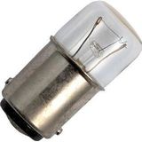 Schiefer BA15d Gloeilamp | 4W 24V 166mA 2500K | 16x35mm | 10 stuks