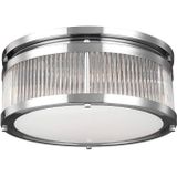 Feiss LED Plafond Badkamerlamp Paulson | 3W 3000K 300Lm 830 | IP44 | Dimbaar | Chrome