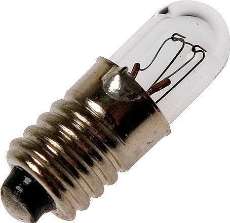 Schiefer E5/8 Gloeilamp | 0.65W 6.5V 100mA 2500K | 5.7x16mm | 10 stuks