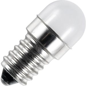 Schiefer E14 LED Lamp  | 0.24W 12V 20mA Wit | 18x35mm | 10 stuks