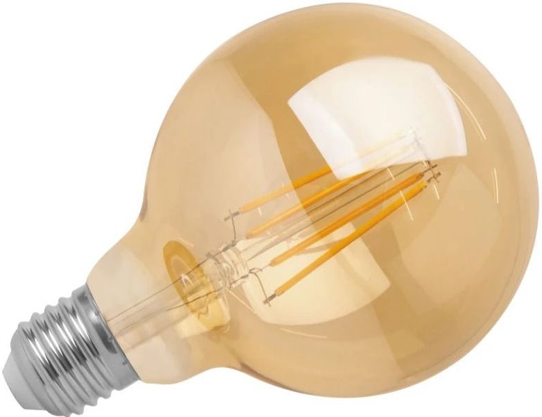 10x Megaman E27 LED Globelamp | 1.9W Amber 220V/240V | 820 Ø95mm | MM10023