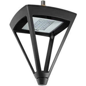 Philips LED Mastarmatuur | 40W 4000K 3900lm 740  | Zwart IP66 DALI Dimbaar | ClassicStreet