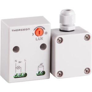 Thorgeon Schemerschakelaar | IP65 Max 300W | Wit