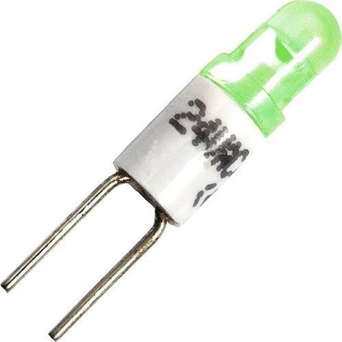 Schiefer Bi-pin LED Lamp | 0.28W 28V 10mA Groen | 4x10mm | 10 stuks