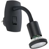 Wandlamp - Modern - Zwart - Metaal