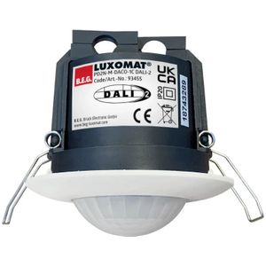 BEG Luxomat Bewegingsmelder | Aanwezigheidsmelder1C 360° IB wit IP20 DALI 10m 2Kanaal
