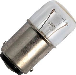 Schiefer BA15d Gloeilamp | 5W 30V 166mA 2500K | 16x35mm | 10 stuks