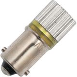 Schiefer BA9s LED Lamp | 0.11W 6V 18mA Geel | 10x28mm | 10 stuks
