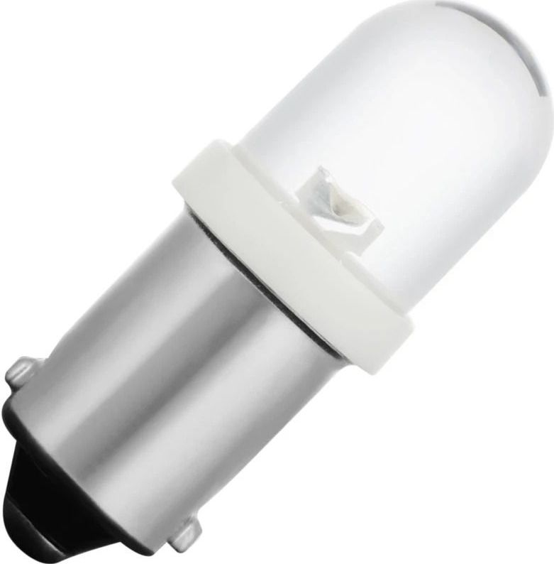 Schiefer BA9s LED Lamp | 0.24W 12V 20mA Wit | 8.5x28mm | 10 stuks