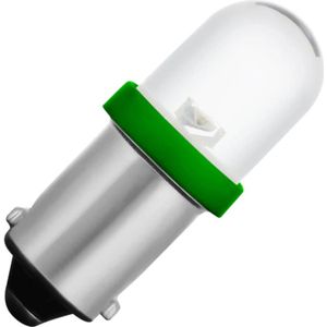 Schiefer BA9s LED Lamp  | 0.36W 24V 15mA Groen | 8.5x28mm | 10 stuks