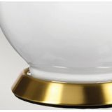 Elstead Lighting LED Tafellamp ISLA | 1X E27 Max 60W | Aged Brass, White, Purple
